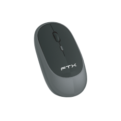 MOUSE WIR/BT FTX MWB59 1600DPI/4 BOT/RECARGABLE/NEGRO-GRIS 128953