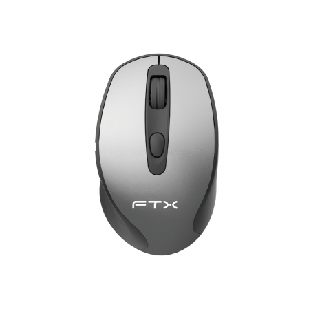 MOUSE WIR/BT FTX MWB40 1600DPI/4 BOT/GRIS-NEGRO 128946