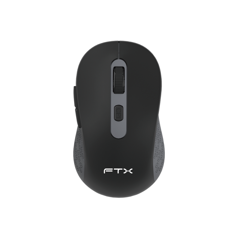 MOUSE WIR FTX MW44 1600DPI/4 BOT/NEGRO-GRIS 128892