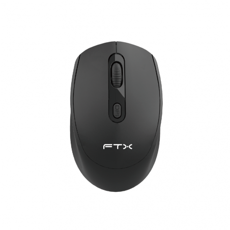 MOUSE WIR FTX MW21 1600DPI/4 BOT/NEGRO-GRIS 128908