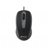 MOUSE USB FTX M56 1000DPI/3 BOT/1.2M/NEGRO 128878