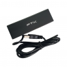 LECTOR TARJETA FTX USB BANDA MAGNETICA BIDIRECCIONAL MCR-100 NEGRO