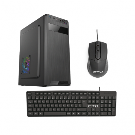 GAB KIT FTX PCC-5W5SK 500W MOUSE+TECL/ESP ATX/MATX/ITX 132370
