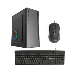 GAB KIT FTX PCC-5W3SK 500W MOUSE+TECL/ESP ATX/MATX/ITX 132363