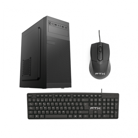 GAB KIT FTX PCC-5W1SK 500W MOUSE+TECL/ESP ATX/MATX/ITX 132356