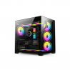 GAB GAMER FTX PCC-G07 LATERAL FRONTAL TRANS 4 FAN ATX/MATX/ITX