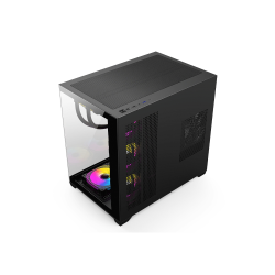 GAB GAMER FTX PCC-G07 LATERAL FRONTAL TRANS 4 FAN ATX/MATX/ITX