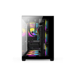 GAB GAMER FTX PCC-G07 LATERAL FRONTAL TRANS 4 FAN ATX/MATX/ITX