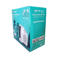 ESTUFA CALOVENTOR 2 EN 1 FTX 2000W BLANCO FH2-201V 130291