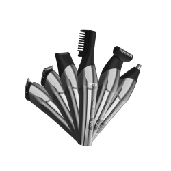 AFEITADORA INALAMBRICA FTX 20EN1 IPX6/RECARG/LED/USBC PLATA ESH-601