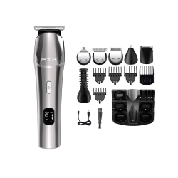 AFEITADORA INALAMBRICA FTX 20EN1 IPX6/RECARG/LED/USBC PLATA ESH-601