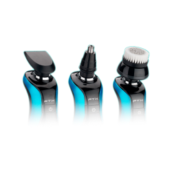 AFEITADORA INALAMBRICA FTX 12EN1 IPX6/RECARG NEGRO/AZUL ESH-300 131564