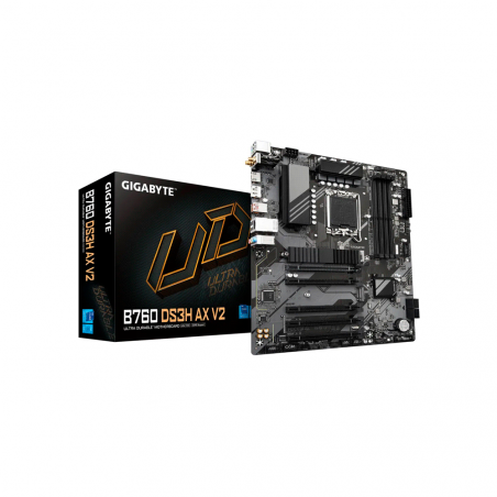 MB 1700 B760 DS3H AX V2 DDR5 GIGABYTE S/R/HDMI/DP/2M2/WIFI/USB/ATX