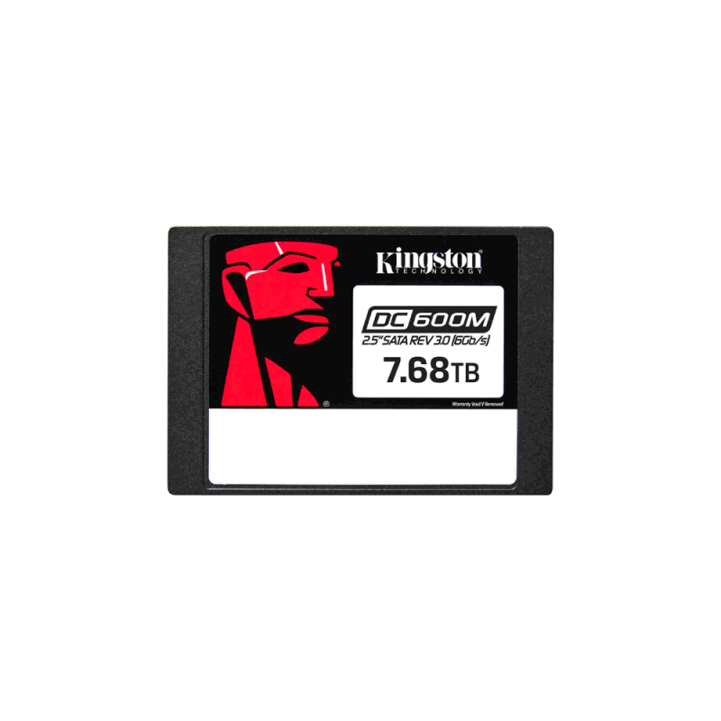 SSD 2.5 SATA3 7.68TB KINGSTON SEDC600M/7680G 560/530 SERVER
