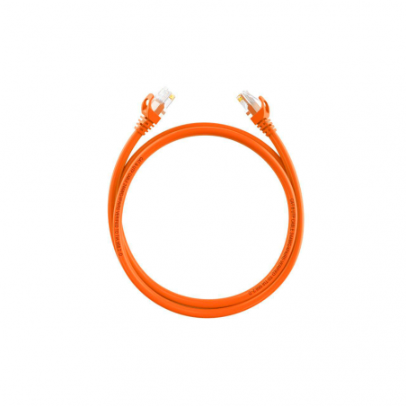 PATCH CORD UTP RJ45 HIKVISION CAT6 3 MTS NARANJA 24AWG DS-1NP6UEC0