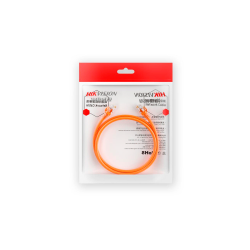 PATCH CORD UTP RJ45 HIKVISION CAT6 3 MTS NARANJA 24AWG DS-1NP6UEC0