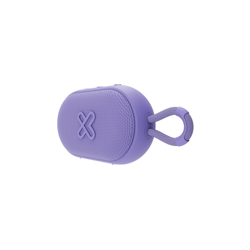 PARLANTE    6W KBS-030PR KLIP GROOVESPLASH BT/BAT/IPX7/TWS/MIC/PURPURA
