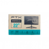 MON 22" FTX M22VHDFML FHD VGA/HDMI/75HZ/1MS/VA/BIVOLT S/BORDE 110873