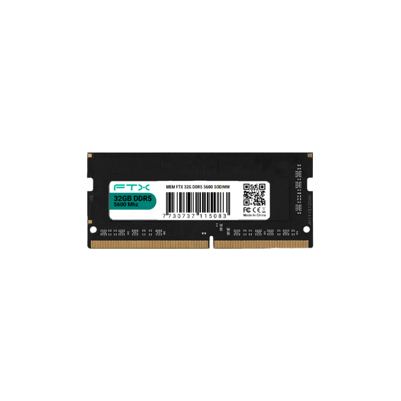 MEM P/NB DDR5 32G 5600 FTX 115083 1 A¥O GARANTIA