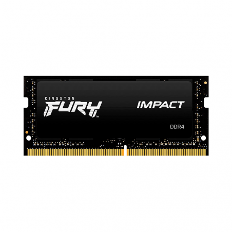 MEM P/NB DDR4  8G 3200 KINGSTON FURY IMPACT BK KF432S20IB/8 XMP