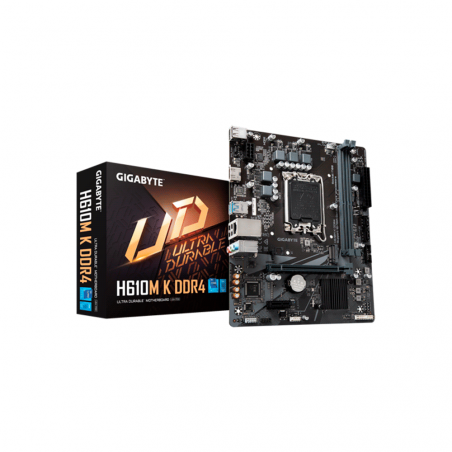 MB 1700 H610M K DDR4 GIGABYTE S/R/HDMI/M2/USB3.2/MATX