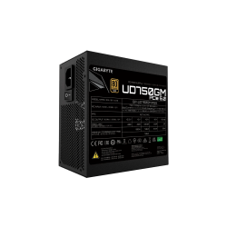 FUENTE  750W GIGABYTE 80PLUS GOLD FULL MODULAR BIVOLT GP-UD750GM PG5