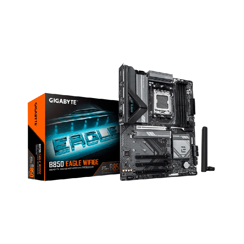 MB AM5 B850 EAGLE WIFI6E DDR5 GIGABYTE S/R/HDMI/DP/3M2/USB3.2/ATX