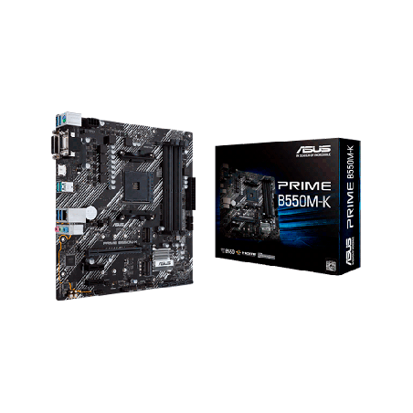 MB AM4 B550M-K PRIME ASUS V/S/R/HDMI/DVI/2M2/DD4/USB3.2/MATX