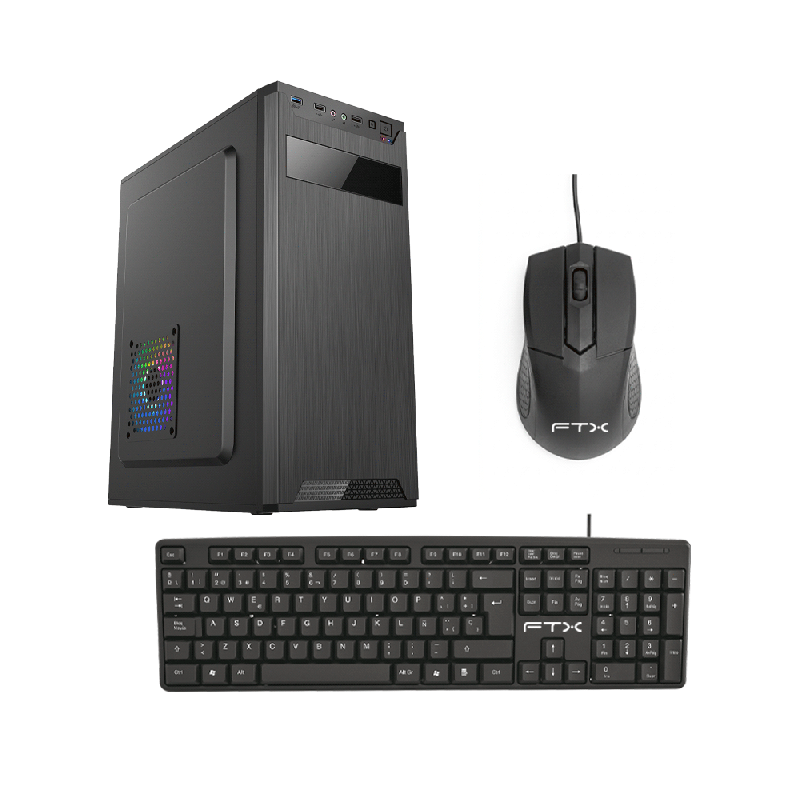 GAB KIT FTX PCC-5W5SK 500W MOUSE+TECL/ESP ATX/MATX/ITX 132370