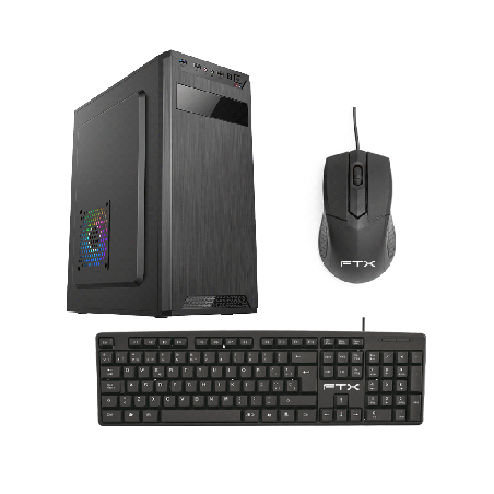 GAB KIT FTX PCC-5W5SK 500W MOUSE+TECL/ESP ATX/MATX/ITX 132370