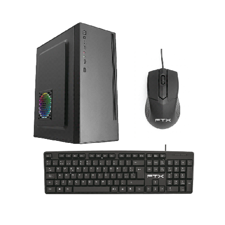 GAB KIT FTX PCC-5W3SK 500W MOUSE+TECL/ESP ATX/MATX/ITX 132363