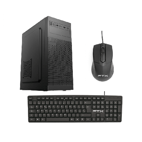 GAB KIT FTX PCC-5W1SK 500W MOUSE+TECL/ESP ATX/MATX/ITX 132356