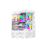 GAB GAMER FTX PCC-G9WH VIDRIO TEMP 3 FAN ATX/MATX/ITX BLANCO