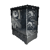 GAB GAMER FTX PCC-G9BK VIDRIO TEMP 3 FAN ATX/MATX/ITX NEGRO