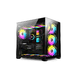 GAB GAMER FTX PCC-G07 LATERAL FRONTAL TRANS 4 FAN ATX/MATX/ITX