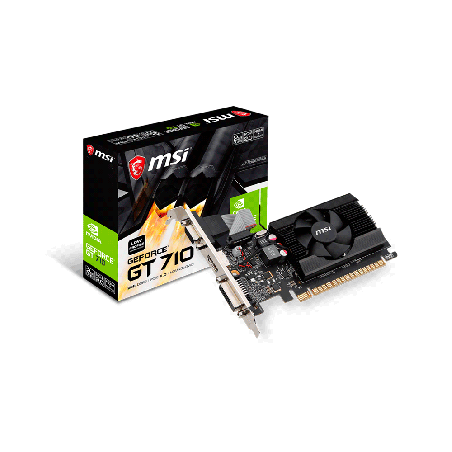 VGA GT710 2GB MSI DDR3 GT710-2GD3-LP 912-V809-2220
