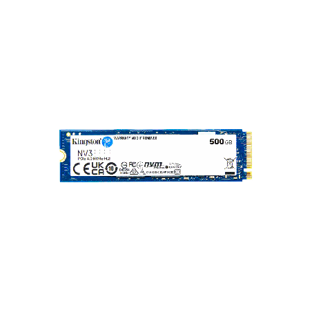 SSD M.2 NVME  500GB KINGSTON SNV3S/500G 5000/3000MB/S PCIE 4.0