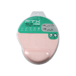 MOUSE PAD 31X27CM FTX FTXMPG01-PK C/ APOYO GEL ROSA 124313