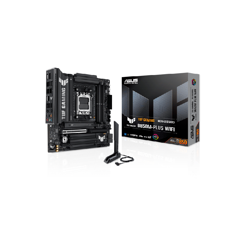 MB AM5 B850M-PLUS WIFI TUF GAMING DDR5 ASUS S/R/HDMI/DP/3M2/MATX