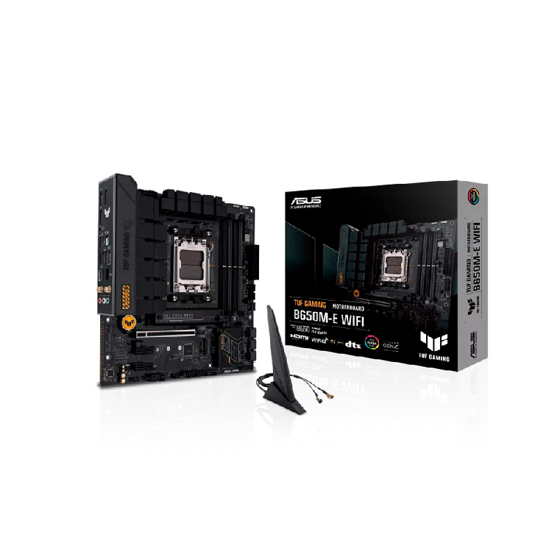 MB AM5 B650M-E WIFI TUF GAMING DDR5 ASUS S/R/HDMI/2DP/2M2/MATX
