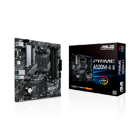 MB AM4 A520M-A II PRIME ASUS V/S/R/HDMI/DP/M2/DDR4/MATX