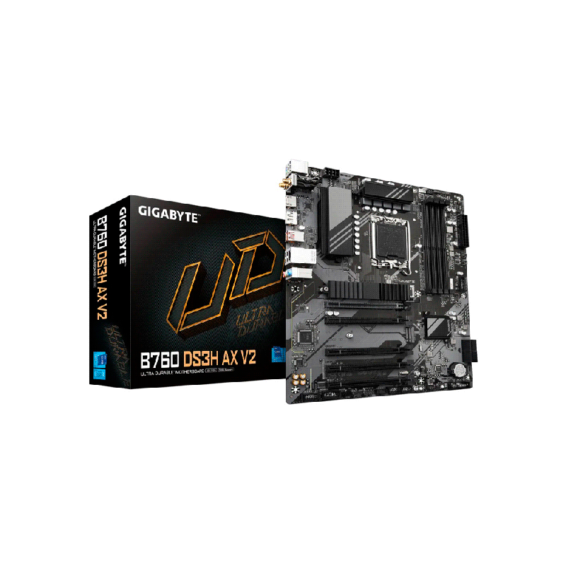 MB 1700 B760 DS3H AX V2 DDR5 GIGABYTE S/R/HDMI/DP/2M2/WIFI/USB/ATX
