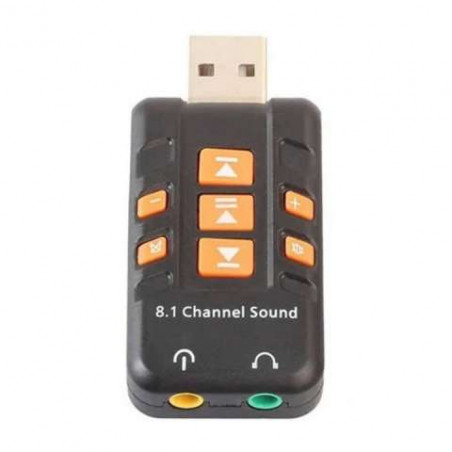 ADAPTADOR USB-SONIDO 8.1