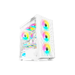 GAB GAMER FTX-702WH VIDRIO TEMP MATX/MITX BLANCO 121077