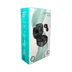 AURI EARPHONE FTX E27-BK BT/MIC/IPX4 NEGRO 124511