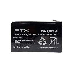 UPS FTX BATERIA RECARGABLE 12V 9A AGM SS9-12