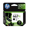TINTA HP  667XL NEGRO 3YM81AL DJ 2775 8.5ML