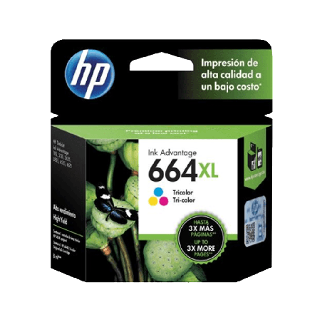 TINTA HP  664XL COLOR F6V30AL 8ML