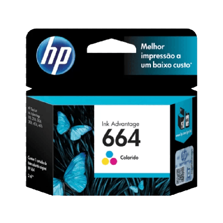 TINTA HP  664 COLOR F6V28AL DJ 2135 2ML