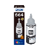 TINTA EPSON T664 120 NEGRO L1XX/L2XX/L3XX/L5XX  T664120-AL 70 ML